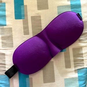 Soft Foam Sleep Mask - Purple